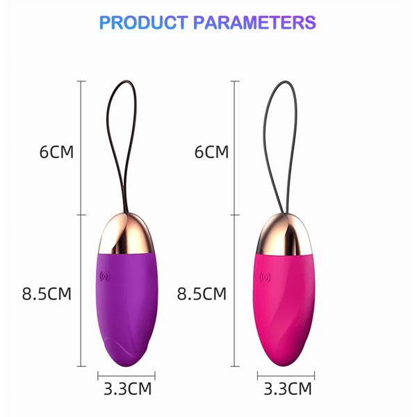 Huevo vibrador Kiss LILO recargable USB — vista 2
