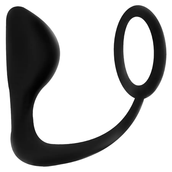 Plug anal con anillo para pene Addicted Toys — vista 4