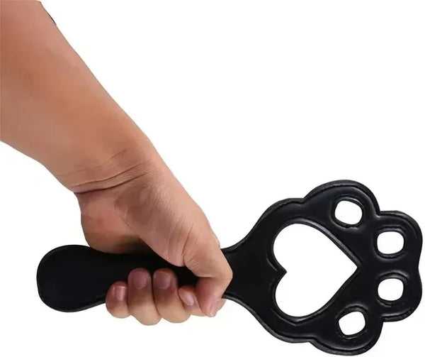 Fusta BDSM Punta Garra de Gato - Cuero y Poliuretano