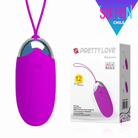 Huevo vibrador Benson Pretty Love 12 patrones