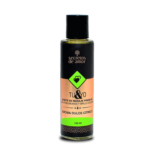 Aceite de Masaje Tu y Yo Dulce Cítrico 125ml