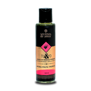 Aceite de Masaje Tu y Yo Fruta Tropical 125ml
