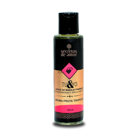 Aceite de Masaje Tu y Yo Fruta Tropical 125ml