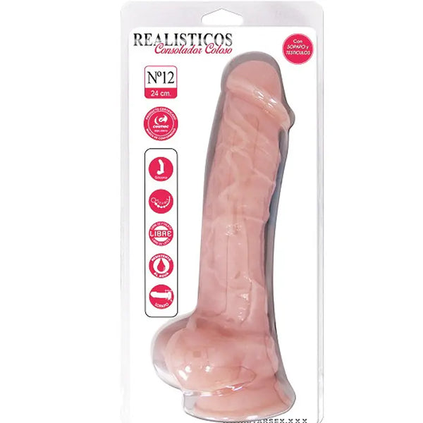 Coloso Piel N°12 Starsex — Consolador Realístico 24 cm