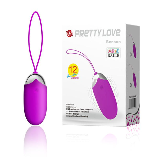 Huevo vibrador Benson Pretty Love 12 patrones — vista 2