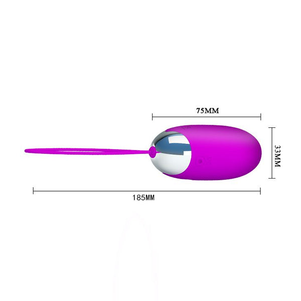Huevo vibrador Benson Pretty Love 12 patrones — vista 6