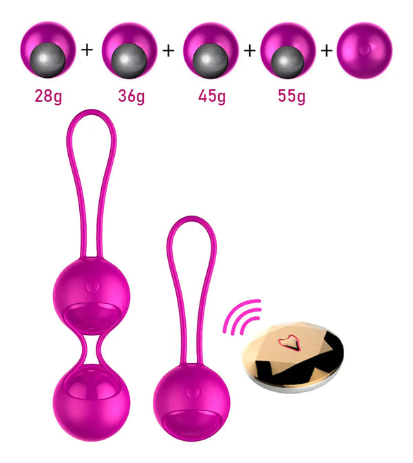 Esferas Kegel M3 Fox - Bolas Chinas con Vibración y Control Remoto
