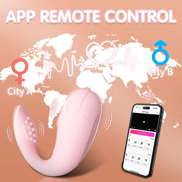 Huevo vibrador Bluetooth con control por app — vista 3