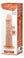 Consolador Calvin Barbara 20cm - TPR con Ventosa y Venas