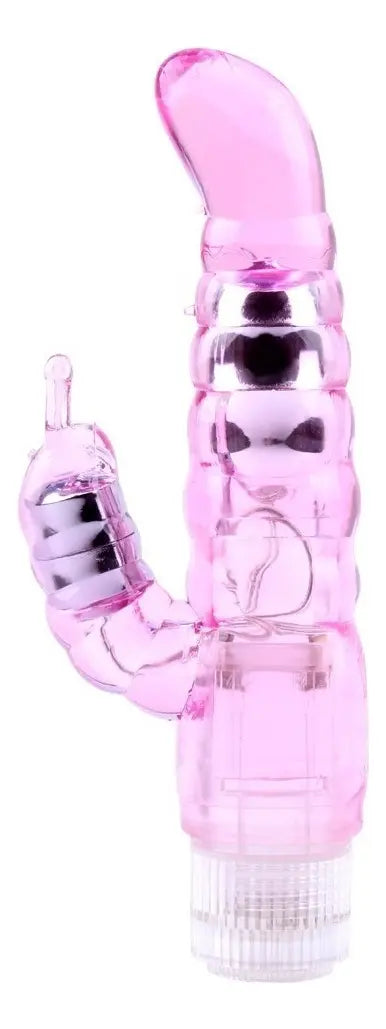 Vibrador Rabbit Crystal Jelly doble estimulación