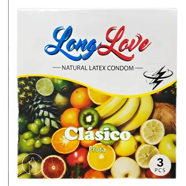 Preservativos Long Love 3 Unidades