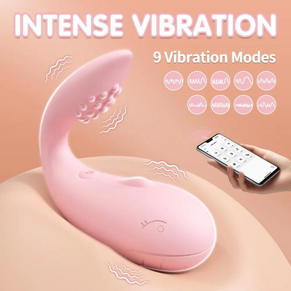 Huevo vibrador Bluetooth con control por app — vista 7