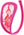 Colales C-String de Encaje Fucsia