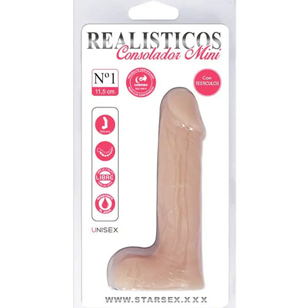 Mini N°1 Starsex — Consolador Realístico 11,5 cm