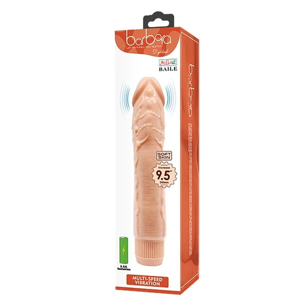 Vibrador realista Bárbara Dybbuk 24 cm soft skin — vista 4
