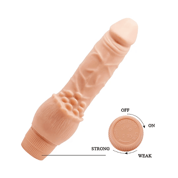 Vibrador realista Bárbara Clark 19,5 cm soft skin — vista 5