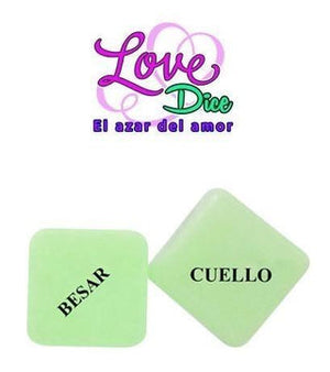 Dados fosforescentes Love Dice Starsex