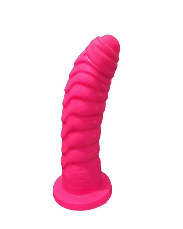 Dildo BeSexy 18 cm - Silicona Grado Médico Fucsia