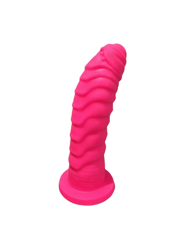 Dildo BeSexy 18 cm - Silicona Grado Médico Fucsia