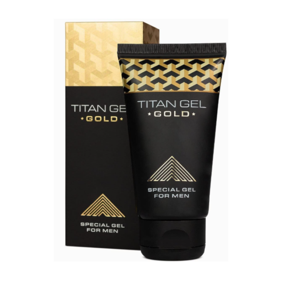 Gel Titan Gold para hombre 50 ml