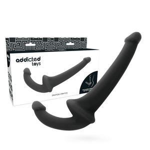 Arnés interno sin tirantes Addicted Toys negro