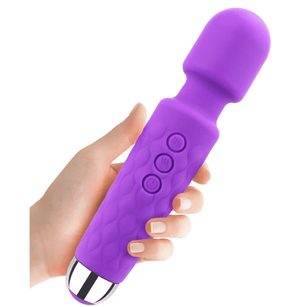 Vibrador micrófono USB morado