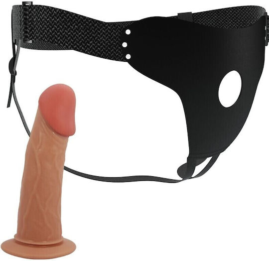 Arnés Universal Pretty Love con Dildo Hueco y Vibrador