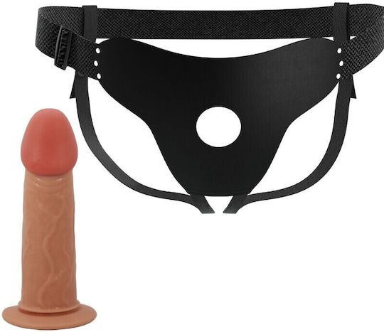 Arnés Universal Pretty Love con Dildo Hueco y Vibrador